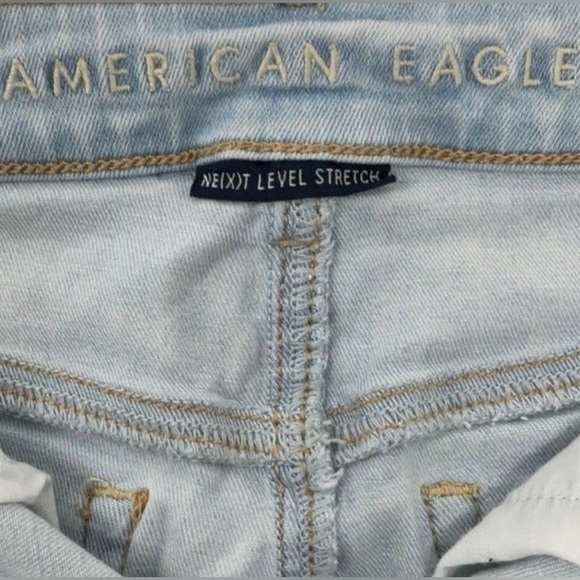 American Eagle Next Level Shorts - Light Wash - Picture 5 of 8